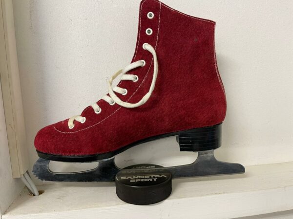 Kunstschaats Suede Rood
